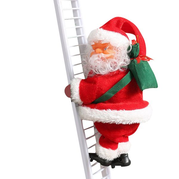 electric santa claus climbing ladder funny christmas hanging decoration xmas tree ornaments new year kids gifts party
electric santa claus climbing ladder funny christmas hanging decoration xmas tree ornaments new year kids gifts party