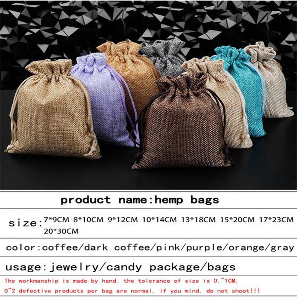 10pcs newdesign vintage natural burlap hessia gift candy bags wedding party favor pouch jute gift daily supplies packaging bags wmtwww
10pcs newdesign vintage natural burlap hessia gift candy bags wedding party favor pouch jute gift daily supplies packaging bags wmtwww