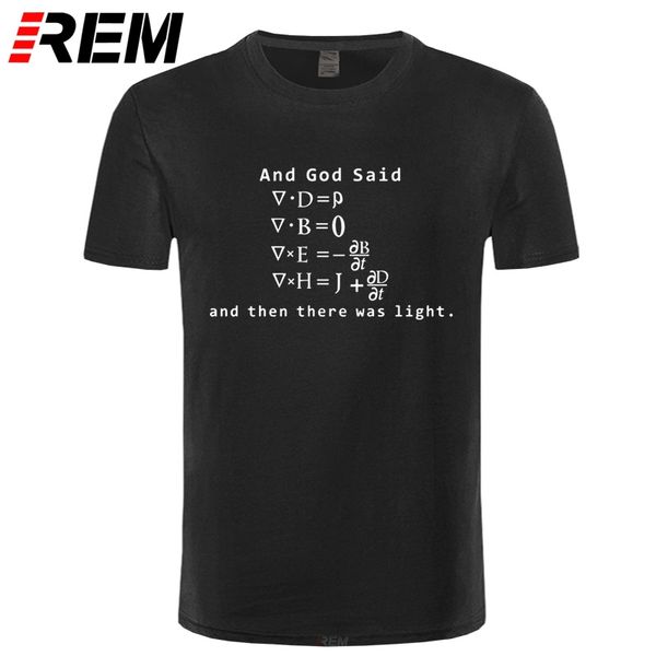 sport new funny god said maxwell equations and then there was light t shirt cotton short sleeve t-shirts men tees camisetas mascul
sport new funny god said maxwell equations and then there was light t shirt cotton short sleeve t-shirts men tees camisetas mascul