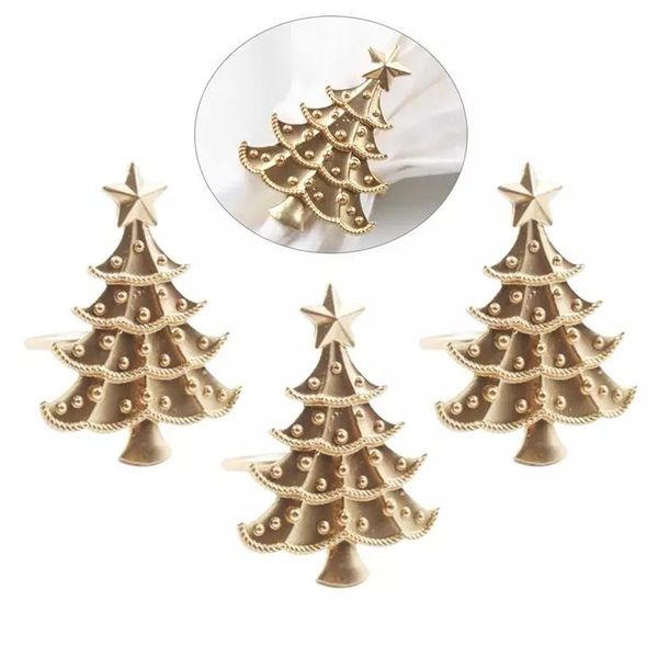napkin rings 4 / pcs sub gold christmas tree ring restaurant el table decoration wedding buckle dinner
napkin rings 4 / pcs sub gold christmas tree ring restaurant el table decoration wedding buckle dinner
