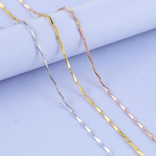 martick available real pure 925 sterling silver necklace melon seeds chain woman jewelry 0.7/0.8mm wide 40cm/45cm collar gsc9
martick available real pure 925 sterling silver necklace melon seeds chain woman jewelry 0.7/0.8mm wide 40cm/45cm collar gsc9