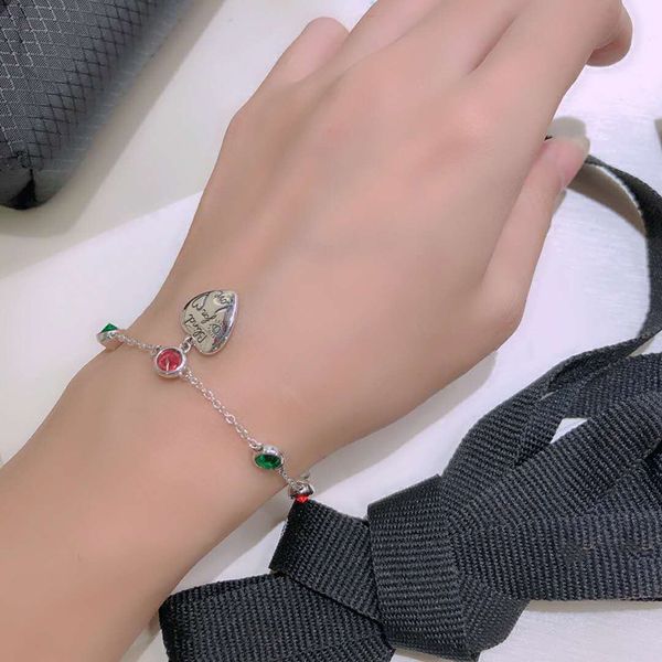 women classic charm turquoise love meaningless bracelet s925 sterling silver jewelry original luxury brands 1028, Black
women classic charm turquoise love meaningless bracelet s925 sterling silver jewelry original luxury brands 1028, Black