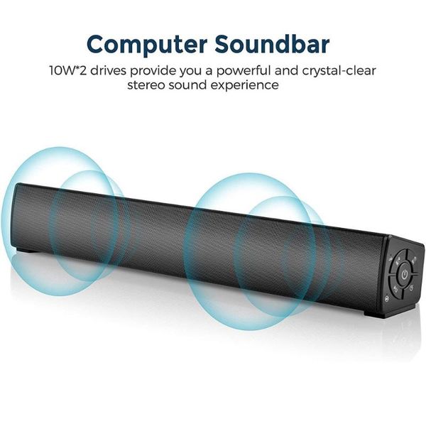 rsionch 20w home theater speaker wired & wireless bluetooth 5.0 soundbar with remote control for tv pc moible
rsionch 20w home theater speaker wired & wireless bluetooth 5.0 soundbar with remote control for tv pc moible