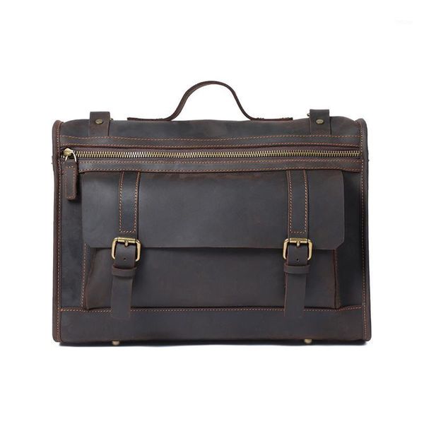 retro men's genuine leather briefcase natural cowhide messenger bag daily simple large-capacity shoulder bag computer1
retro men's genuine leather briefcase natural cowhide messenger bag daily simple large-capacity shoulder bag computer1