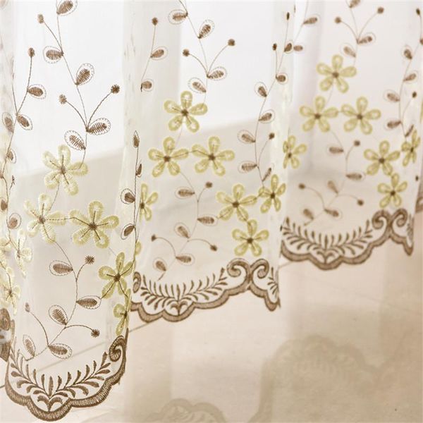 {byetee} osmanthus european embroidered tulle window xurtains sheer curtain for living room kitchen organza curtain1
{byetee} osmanthus european embroidered tulle window xurtains sheer curtain for living room kitchen organza curtain1