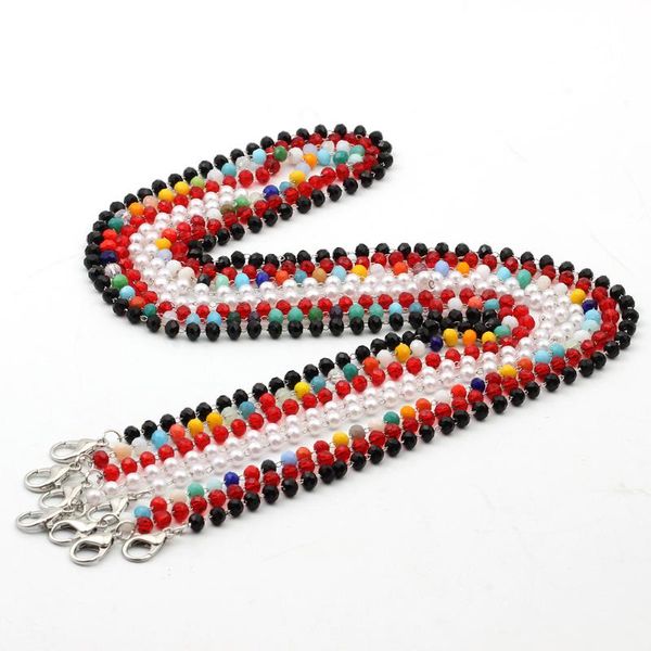 chains n5682 zwpon white pearl beaded chain mask necklace face lanyards reading glasses neck straps cord holder, Silver
chains n5682 zwpon white pearl beaded chain mask necklace face lanyards reading glasses neck straps cord holder, Silver