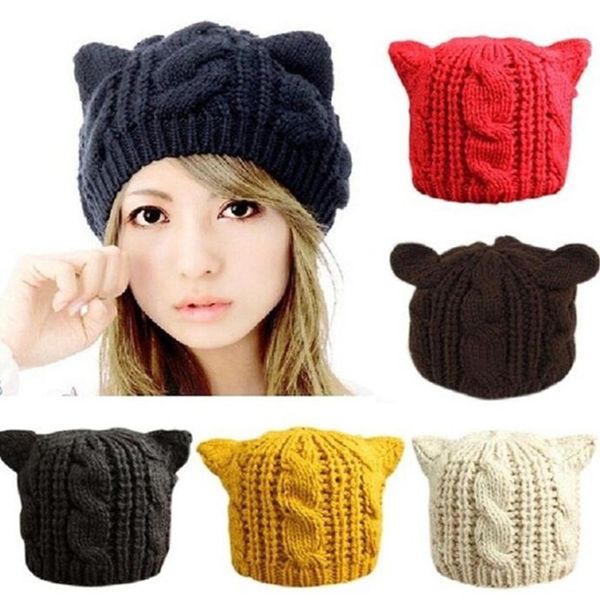 lady cat ears beanie crochet knit cap fashion autumn women knitted woolen hats girls winter beanies warm caps wy891, Blue;gray
lady cat ears beanie crochet knit cap fashion autumn women knitted woolen hats girls winter beanies warm caps wy891, Blue;gray