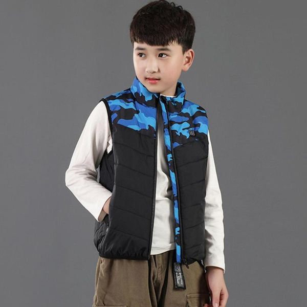 3 areas heated vest for kids boys outdoor winter smart heated jacket running hiking comfortable warming outcoat girls, Gray;blue
3 areas heated vest for kids boys outdoor winter smart heated jacket running hiking comfortable warming outcoat girls, Gray;blue