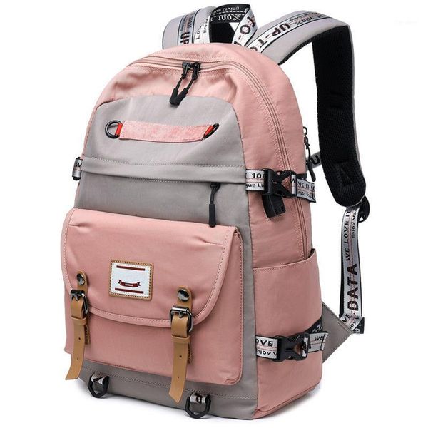 backpack 2021 middle school fashion usb port large capacity computer college wind lady travel bag1
backpack 2021 middle school fashion usb port large capacity computer college wind lady travel bag1