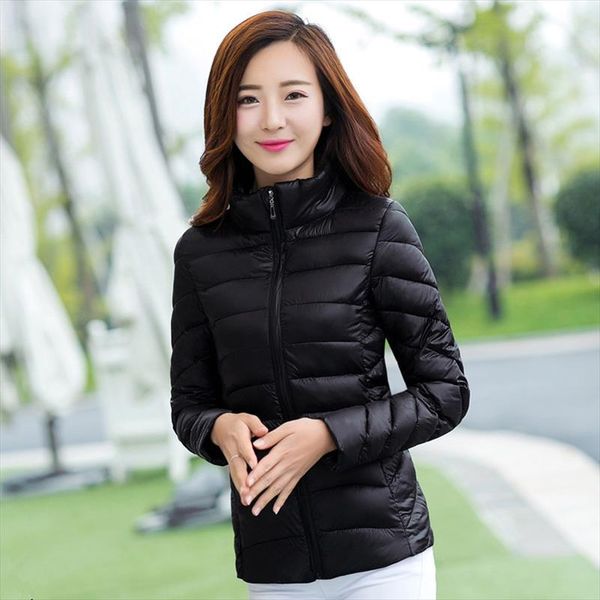 new winter spring women jacket short down outwear female winter coat cotton padded warm jacket outwear women coat m xxxl, Black 
new winter spring women jacket short down outwear female winter coat cotton padded warm jacket outwear women coat m xxxl, Black