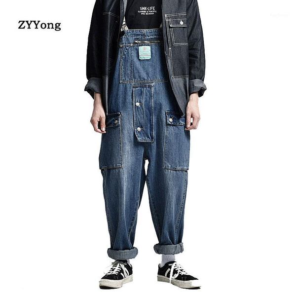 men's jeans men denim jumpsuit bib loose vintage freight cargo pants overalls suspender youth leisure blue rompers trousers1
men's jeans men denim jumpsuit bib loose vintage freight cargo pants overalls suspender youth leisure blue rompers trousers1