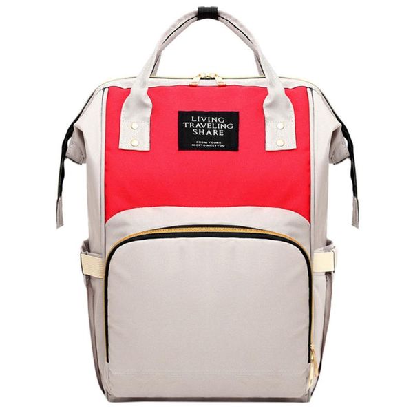 38# backpack nappy bottle bag mummy large capacity large size baby bag travel backpack nursing shoulder bags for mummy kids