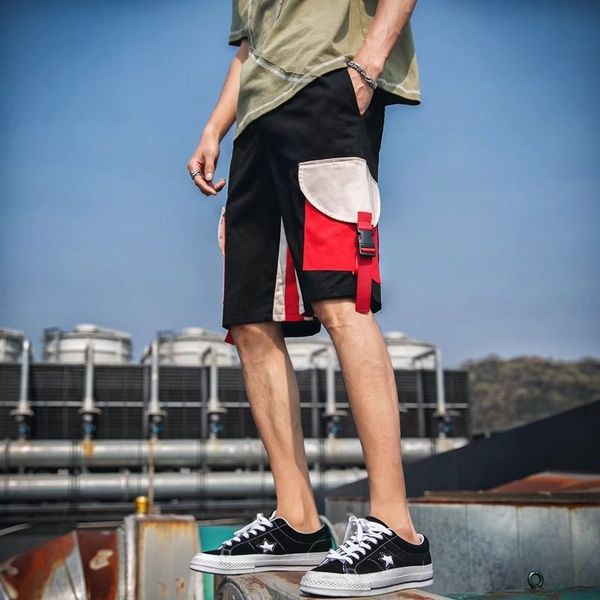 xwwur work trendy men's fashion brand thin q1e8m summer new casual capris ins loose multi pockets shorts and shorts pants, Blue
xwwur work trendy men's fashion brand thin q1e8m summer new casual capris ins loose multi pockets shorts and shorts pants, Blue