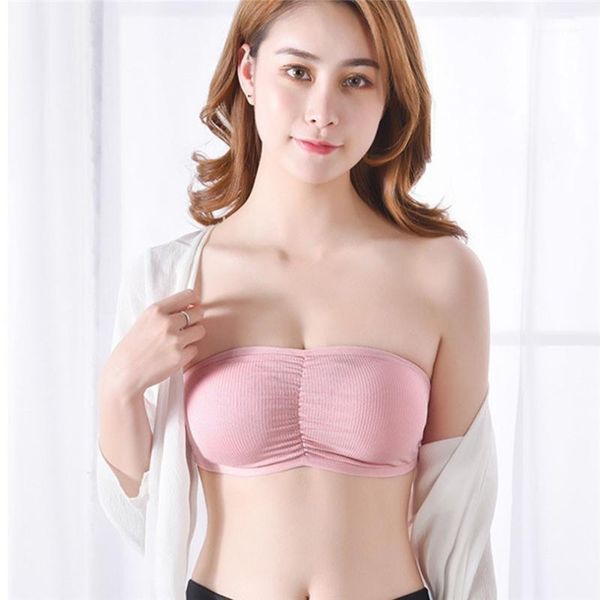 bras 2021 women underwear seamless strapless tank tube camisole comfort bustier corset crop padded fn701, Red;black
bras 2021 women underwear seamless strapless tank tube camisole comfort bustier corset crop padded fn701, Red;black