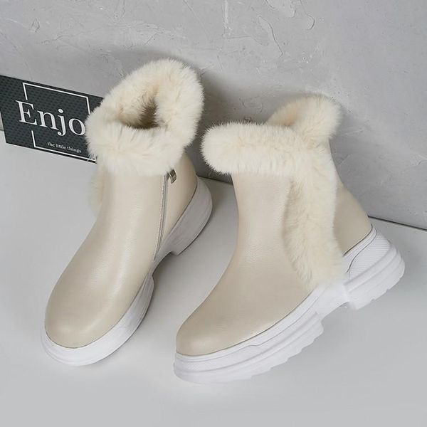 gpokhds 2020 women snow boots cow leather zippers beige color winter warm wool blend round toe high heels boots, Black
gpokhds 2020 women snow boots cow leather zippers beige color winter warm wool blend round toe high heels boots, Black
