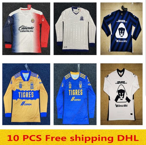 in stock 2020 2021 chivas cougar tigers captain long sleeve soccer jerseys size s-xxl, Black;yellow
in stock 2020 2021 chivas cougar tigers captain long sleeve soccer jerseys size s-xxl, Black;yellow
