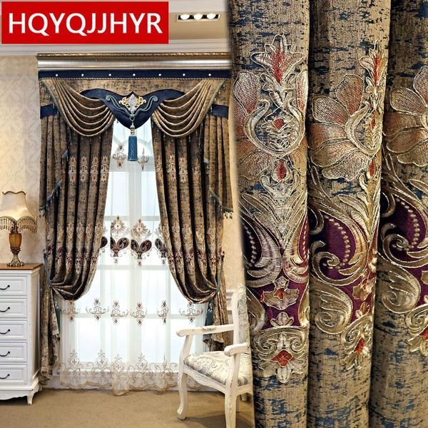 curtain & drapes european style luxury chenille embroidery bedroom living room apartment villa kitchen curtains tj545521
curtain & drapes european style luxury chenille embroidery bedroom living room apartment villa kitchen curtains tj545521