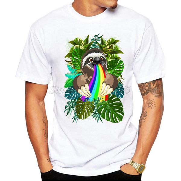 new fashion sloth spitting rainbow design men's t shirt cool hipster style casual t-shirt sport hooded sweatshirt hoodie
new fashion sloth spitting rainbow design men's t shirt cool hipster style casual t-shirt sport hooded sweatshirt hoodie