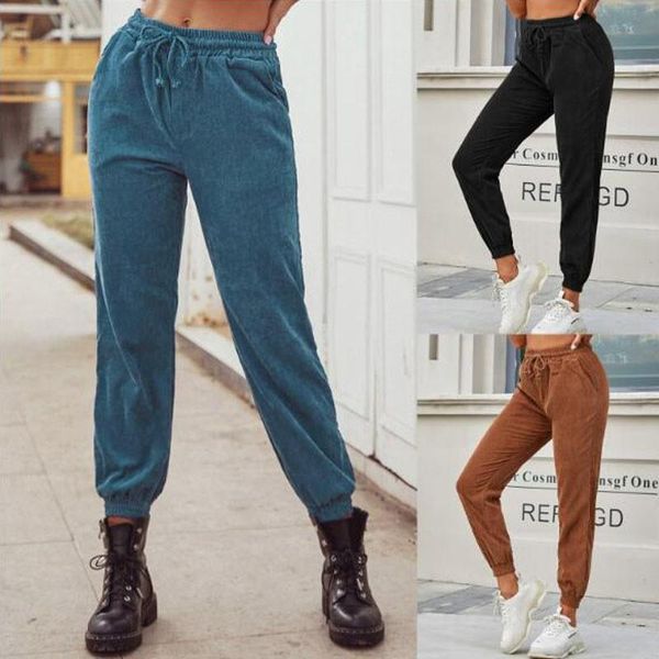 corduroy striped solid color cropped trousers ladies loose casual autumn and winter straight-leg pants with high waist, Black;white
corduroy striped solid color cropped trousers ladies loose casual autumn and winter straight-leg pants with high waist, Black;white