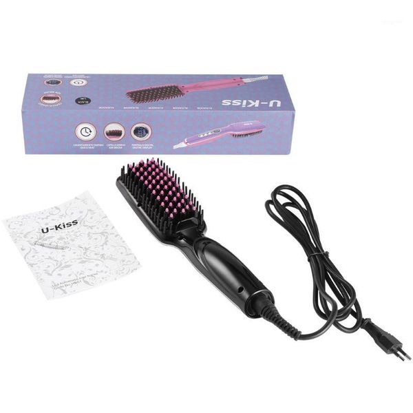 u-kiss 50-70w quick heat adjustable temperature ionic technology ion brush lcd display automatic digital hair straightener1
u-kiss 50-70w quick heat adjustable temperature ionic technology ion brush lcd display automatic digital hair straightener1