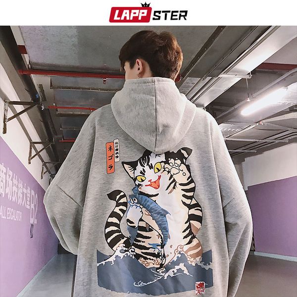 lappster men streetwear casual cat hooded hoodies 2020 mens hip hop harajuku sweatshirts male korean fashions black hoodie ins
lappster men streetwear casual cat hooded hoodies 2020 mens hip hop harajuku sweatshirts male korean fashions black hoodie ins