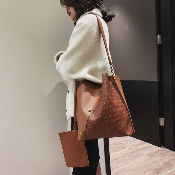 2020 women fashion vintage pu handbags shoulder bags female fashion handbag large capacity shopping tote bag with small wallet c1223
2020 women fashion vintage pu handbags shoulder bags female fashion handbag large capacity shopping tote bag with small wallet c1223