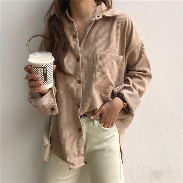vintage corduroy jackets women winter autumn coats plus size single breasted harajuku overcoats jackets loose solid outerwear, Black;brown
vintage corduroy jackets women winter autumn coats plus size single breasted harajuku overcoats jackets loose solid outerwear, Black;brown