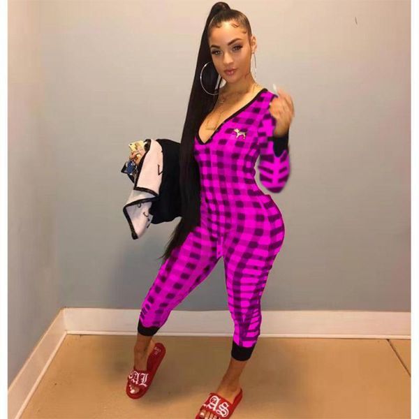 jumpsuit women's clothing deep v-neck print classic plaid embroidery dog one-piece garment bodycon jumpsuits rompers bodysuit, Black;white
jumpsuit women's clothing deep v-neck print classic plaid embroidery dog one-piece garment bodycon jumpsuits rompers bodysuit, Black;white