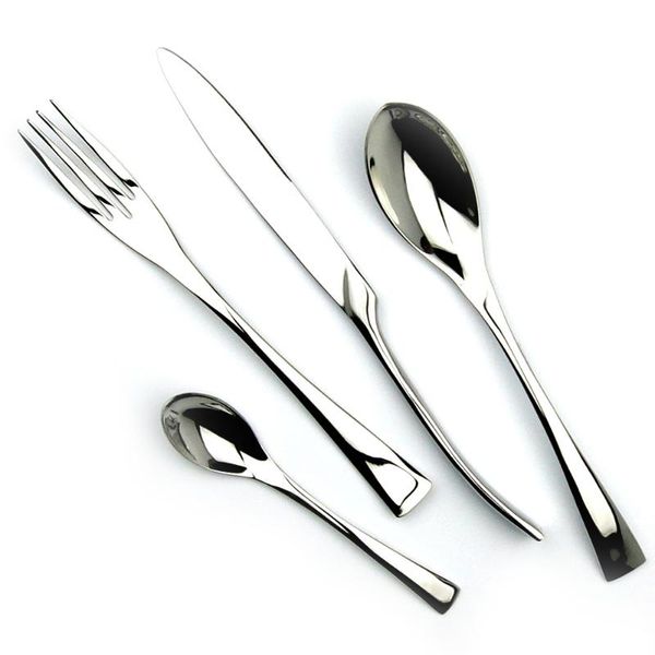 flatware sets 4pcs/set shiny mirror silver cutlery set 18/10 stainless steel kitchen dinnerware knife fork spoon teaspoon silverware
flatware sets 4pcs/set shiny mirror silver cutlery set 18/10 stainless steel kitchen dinnerware knife fork spoon teaspoon silverware