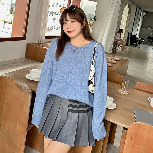 women's sweaters 2021 harajuku women long sleeve solid o neck pullover casual loose xl -3xl autumn winter clothing y1513b, White;black
women's sweaters 2021 harajuku women long sleeve solid o neck pullover casual loose xl -3xl autumn winter clothing y1513b, White;black