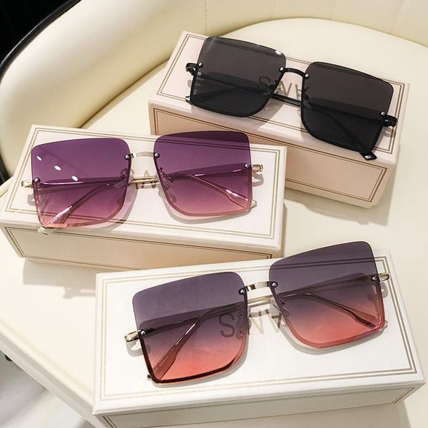 sunglasses ms 2021 women oversize vintage men fashion brand designer square sun glasses uv400 gafas de sol eyewear, White;black
sunglasses ms 2021 women oversize vintage men fashion brand designer square sun glasses uv400 gafas de sol eyewear, White;black