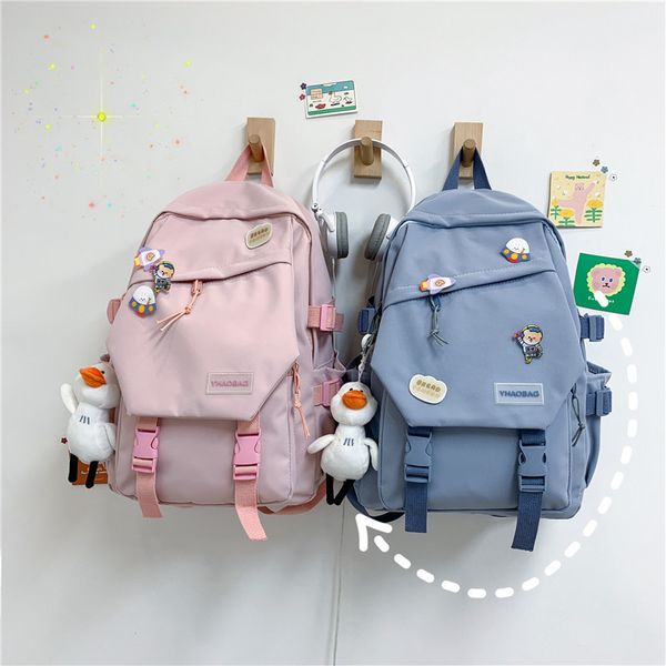schoolbag women's korean version original home ulzzang high school student backpack high capacity middle school campus fashionable back
schoolbag women's korean version original home ulzzang high school student backpack high capacity middle school campus fashionable back
