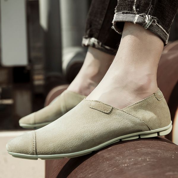 leather men shoes fashion casual flats men shoes outdoor breathable loafers genuine leather slip on moccasins comfortable 201008, Black
leather men shoes fashion casual flats men shoes outdoor breathable loafers genuine leather slip on moccasins comfortable 201008, Black
