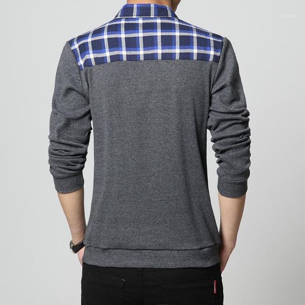 fashion cotton t-shirt 2020 patchwork polos classic hombre mens plus size long sleeves slim business casual1, White;black
fashion cotton t-shirt 2020 patchwork polos classic hombre mens plus size long sleeves slim business casual1, White;black