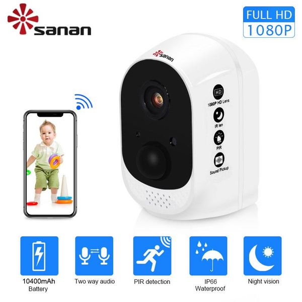 sanan portable 1080p mini wifi camera battery powered wireless cctv home security surveillance camera ip66 ir cut night vision
sanan portable 1080p mini wifi camera battery powered wireless cctv home security surveillance camera ip66 ir cut night vision