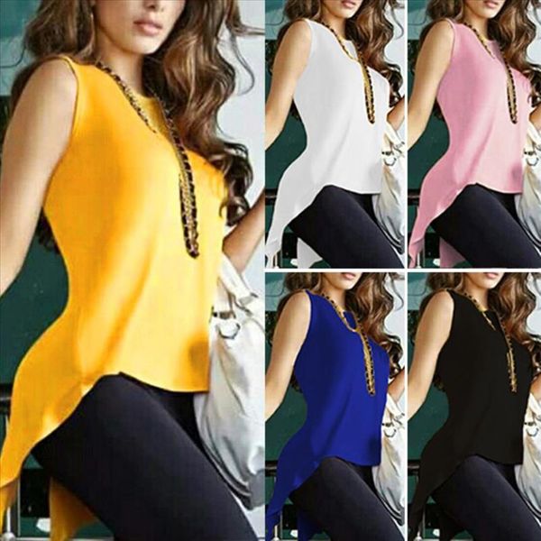 tank summer fashion sleevele women summer fashion solid color sleeveless irregular cross back vest tank women loose, White
tank summer fashion sleevele women summer fashion solid color sleeveless irregular cross back vest tank women loose, White