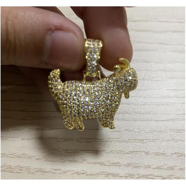 hip hop iced out goat element pendant necklace micro paved cubic zircon animal necklace fo jlljud yy_dhhome, Silver
hip hop iced out goat element pendant necklace micro paved cubic zircon animal necklace fo jlljud yy_dhhome, Silver