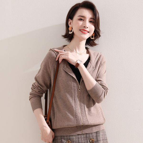 2021 pure goat dandruff knitted shirt 100% women in upper-class cardigans hood jumpers the female winter jackets 4t8o, White;black
2021 pure goat dandruff knitted shirt 100% women in upper-class cardigans hood jumpers the female winter jackets 4t8o, White;black