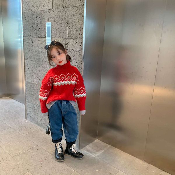 wear new children's 2020 men's and women's winter christmas high collar baby's thickened sweater, Blue
wear new children's 2020 men's and women's winter christmas high collar baby's thickened sweater, Blue
