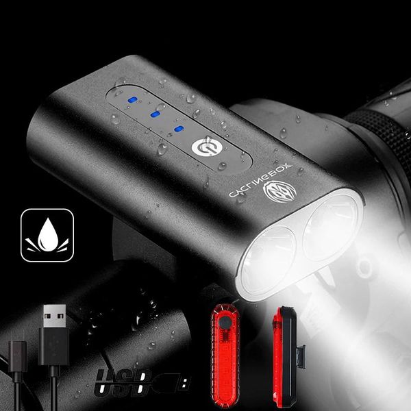 600 lumen bike light set t6 cycling lantern usb chargeable rainproof bicycle front light mtb headlight led cycle lamp
600 lumen bike light set t6 cycling lantern usb chargeable rainproof bicycle front light mtb headlight led cycle lamp