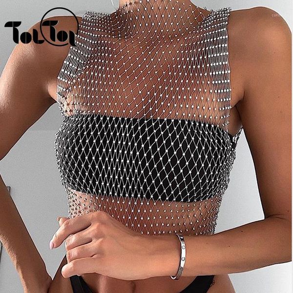 diamonds mesh cropped tank women summer cover up bikini see through rhinestone net party club crop, White
diamonds mesh cropped tank women summer cover up bikini see through rhinestone net party club crop, White
