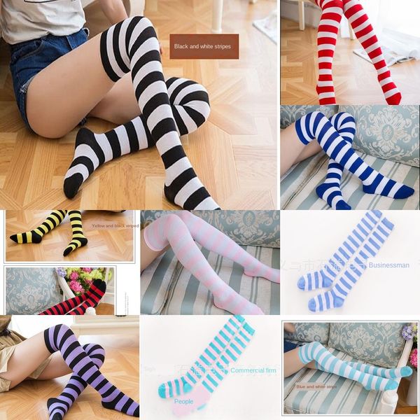 spring and autumn striped silk silk stockings women's koreanstyle versatile over knee students' beautiful legs slim and tall stock, Black
spring and autumn striped silk silk stockings women's koreanstyle versatile over knee students' beautiful legs slim and tall stock, Black
