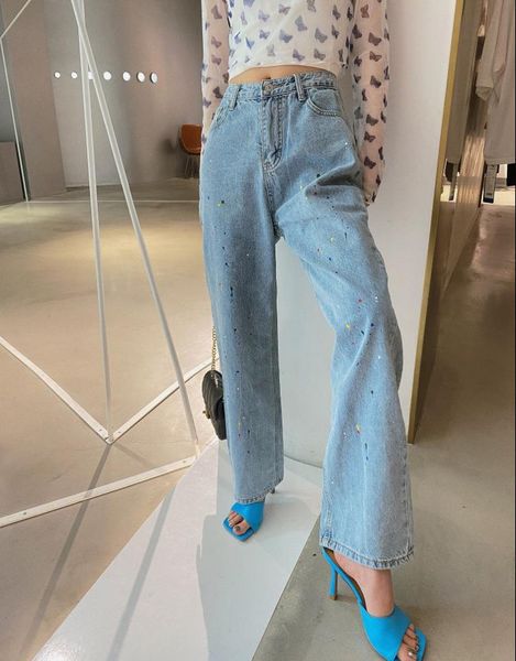 women's jeans zhisilao high waist straight women plus size vintage boyfriend mom denim pants 2021 wide leg streetwear chic, Blue
women's jeans zhisilao high waist straight women plus size vintage boyfriend mom denim pants 2021 wide leg streetwear chic, Blue
