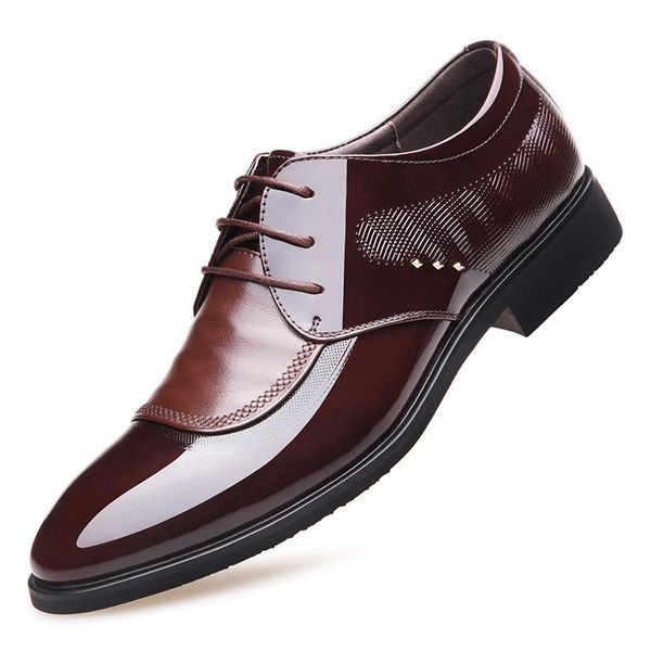 dress shoes 2021 british tide round head business casual men's black and brown lace single men
dress shoes 2021 british tide round head business casual men's black and brown lace single men