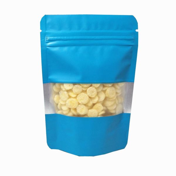 100pcs lot matte blue doypack aluminum foil plastic ziplock packing bag with window mylar self seal snack zipper package pouch h bbyevh
100pcs lot matte blue doypack aluminum foil plastic ziplock packing bag with window mylar self seal snack zipper package pouch h bbyevh