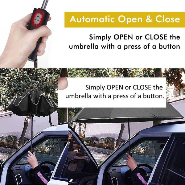 strong windproof matic 3folding reverse umbrella rain women reflective stripe 10k parasol large business umbrellas men qyltjz mywjqq 
strong windproof matic 3folding reverse umbrella rain women reflective stripe 10k parasol large business umbrellas men qyltjz mywjqq