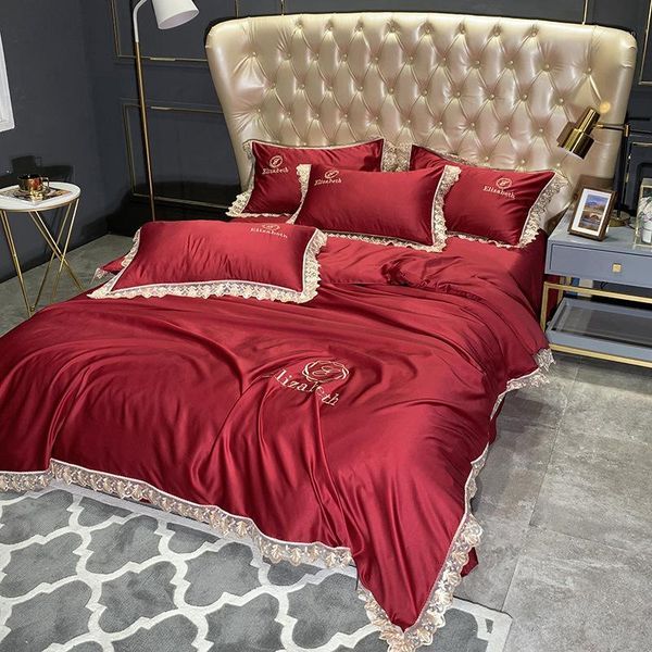 bedding sets lace series home textile washed silk girl princess room bed sheet quilt cover skin-friendly and comfortable1
bedding sets lace series home textile washed silk girl princess room bed sheet quilt cover skin-friendly and comfortable1