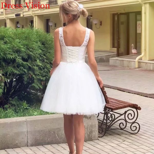 2021 new short lace dress marriage backless robe soiree bride to be hbmv, Blue;red 
2021 new short lace dress marriage backless robe soiree bride to be hbmv, Blue;red