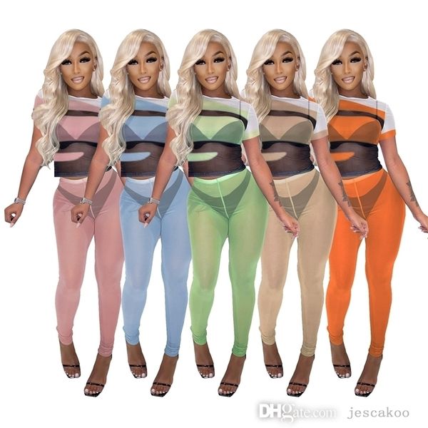 mesh 2 piece pants set 2022 designer women clothes tracksuits printed sheer yoga leggings outfits sweatsuits, White
mesh 2 piece pants set 2022 designer women clothes tracksuits printed sheer yoga leggings outfits sweatsuits, White