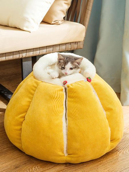 cat beds & furniture pet dog yurt house soft bed nest winter warm closed washable yellow cave supplies 60mw
cat beds & furniture pet dog yurt house soft bed nest winter warm closed washable yellow cave supplies 60mw